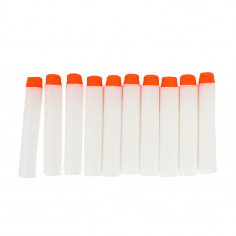 Aga4Kids Nadomestni naboji za pištolo fluorescentni 7 cm 10 kosov