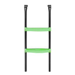 Aga Lestev za trampolin 305 - 430 cm Črna/Svetlo zelena