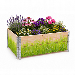 Aga Dvignjena greda 120x80x40 cm Trava