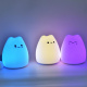Aga Dotikajoča nočna lučka Little Cat - silikonska LED