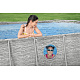 BESTWAY Power Steel Swim Vista bazen z oknom 427x250x100 14x8FT 7v1