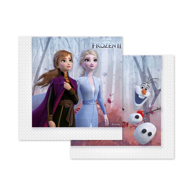 Disney Papirnati prtički Disney Ledeno kraljestvo 2 33x33cm / 20 kos