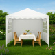 Aga Vrtni paviljon 3x3 m DS7007 Beli