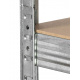 Kynast Kovinski regal 180x90x40 cm 5 polic Silver