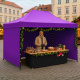 Aga Škarjasti paviljon PARTY 3x4,5m Vijoličen