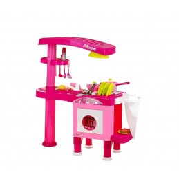 Aga4Kids Plastična kuhinja KITCHEN 008-82 Pink