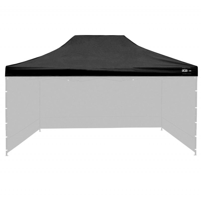 Aga Streha za prodajni kiosk 3x4,5m Črna