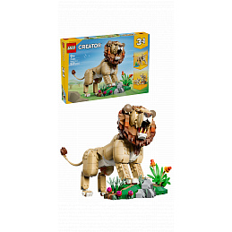 LEGO® Creator 3v1 31386 Divoká zvířata: Majestátní lev