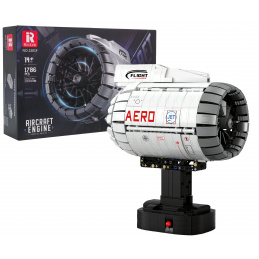 Komplet gradnikov Motor letala 1786 kosov.