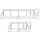 Bestway Steel Pro 4,00 x 2,11 x 0,81 m 56424 + Kartušna filtracija