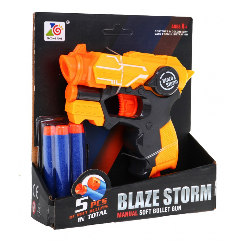 Blaze Storm Pištola Oranžna