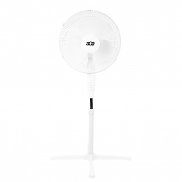 Aga Stoječi ventilator 43 cm Beli 2DAZ702 - II. Kakovost