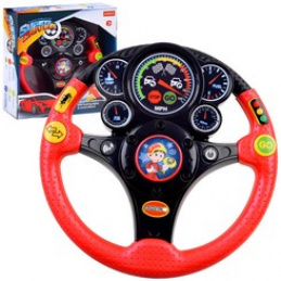 Interaktivni volan z vibracijo ZA3900 - Rdeč