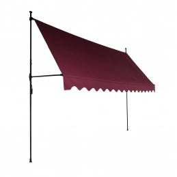 Aga Teleskopska tenda 300x120 cm Vinsko rdeča