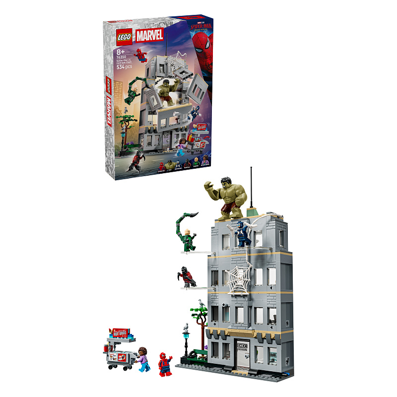 LEGO® | Marvel  76350 Epski spopad: Spider-Man proti Hulku