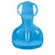 Prosperplast Snežni drsnik Sport Bear Modra