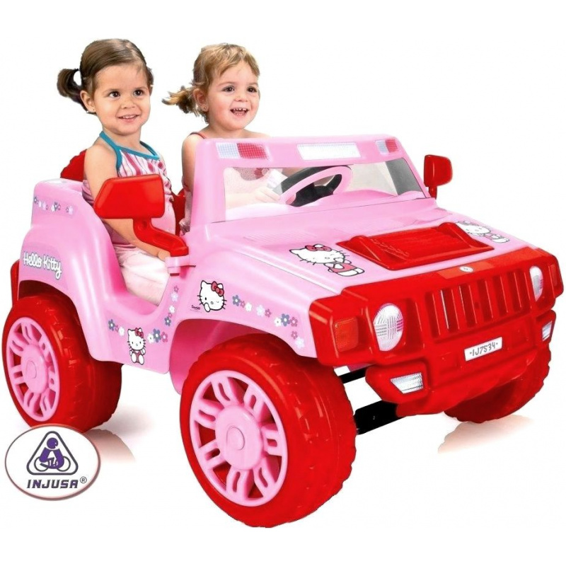 Injusa Električni avto TWO EVASION HELLO KITTY 12V 2DZ238 - II. Kakovost
