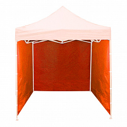 Aga Stranica za prodajni kiosk 2x2m Oranžna