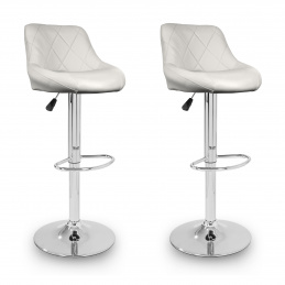 Aga 2x Barski stol Beige