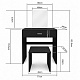 Aga Toaletna miza s taburetom MRDT13-MB