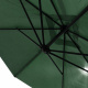 Aga Vrtni senčnik konzolni 300 cm Temno zelen