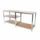 Linder Exclusiv Kovinski regal 180x90x40 cm 5 polic