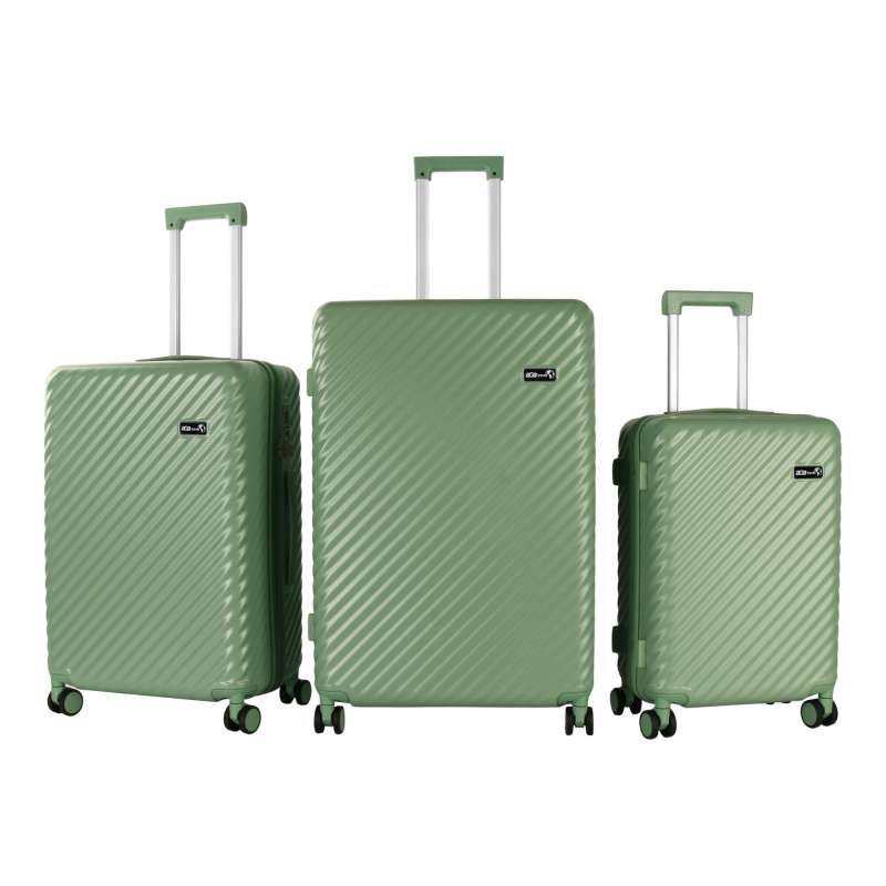 Aga Travel Komplet potovalnih kovčkov MR4672 Zelena