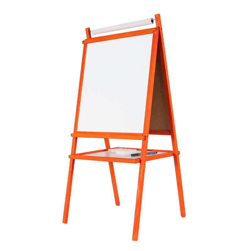 Aga4Kids Otroška dvostranska tabla TEDDY MOP 4v1