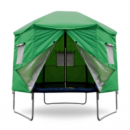 Aga Stan za trampolin 305 cm (10 ft) Temno zelen