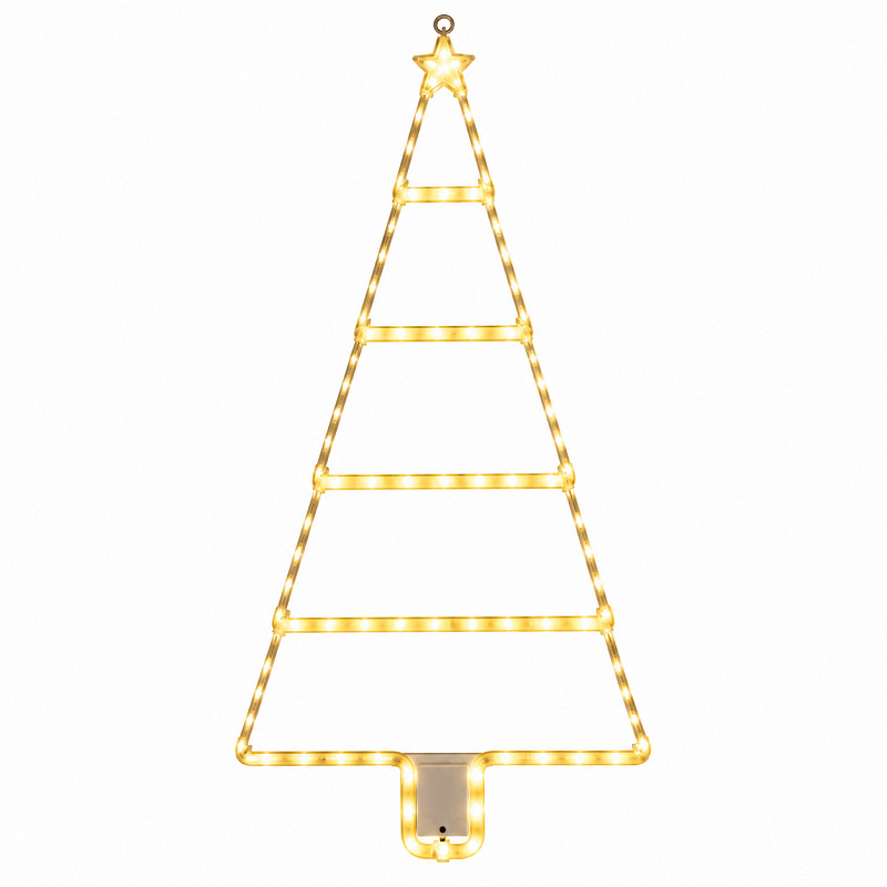 Aga božično LED drevo 81 cm Topla bela