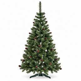 Aga Božično drevo Jelka s storži 220 cm