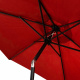 Aga Nagibni vrtni senčnik 250 cm Rdeč
