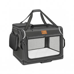 Tresko Zaboj za pse in mačke 92x63x63 cm Siva