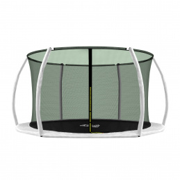 Aga Notranja zaščitna mreža 430 cm za 6 palic Temno zelena (krog)