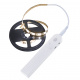 Detektor gibanja USB LED trak 1M topla bela na baterije