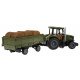 Traktor s prikolico Zeleni R/C