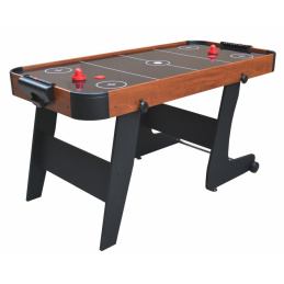 Otroška miza za zračni hokej + MDF miza + Družinska igra Air Hockey rjava 152x74x80cm