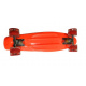 Aga Frisbee rolka za skateboard LED oranžna