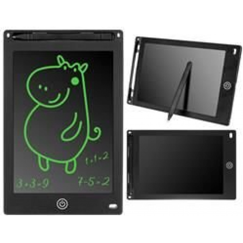 Digitalna LCD tabla 8.5 palcev za risanje in pisanje Črna ISO 8965