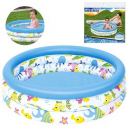 Bestway Napihljiv otroški bazen 102cm 51008