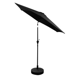 Aga Nagibni vrtni senčnik 250 cm Črn