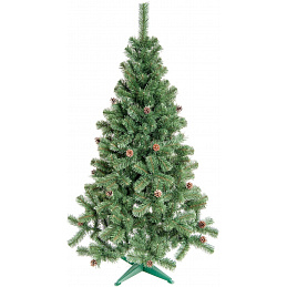 Aga Božično drevo Jelka s storži 220 cm