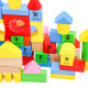 Aga4Kids Lesene kocke 100 kos