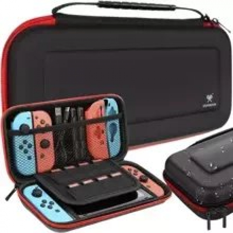 Ohišje za konzolo Nintendo Switch črno Dunmoon 19379