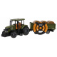 Traktor s prikolico Zeleni R/C