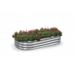 Aga Dvignjena greda 120x60x29 cm pocinkano jeklo