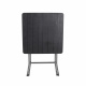 Linder Exclusiv Vrtna garnitura BISTRO SET Črna