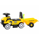 TRAKTOR Poganjalec s prikolico ZA3746 - Rumena