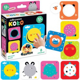 CzuCzu prvi puzzle Odkrijem kolo 12m+ ZA4042