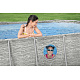 BESTWAY Power Steel Swim Vista bazen z oknom 427x250x100 14x8FT 7v1